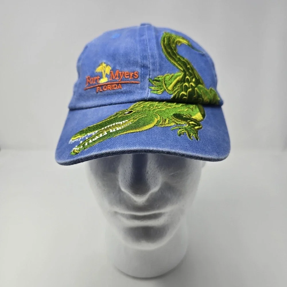 Distinctive Headwear Fort Myers Florida Kids Alligator Hat Blue Later Gator Cap